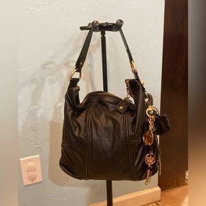 Vintage Juicy Couture Black Leather Purse